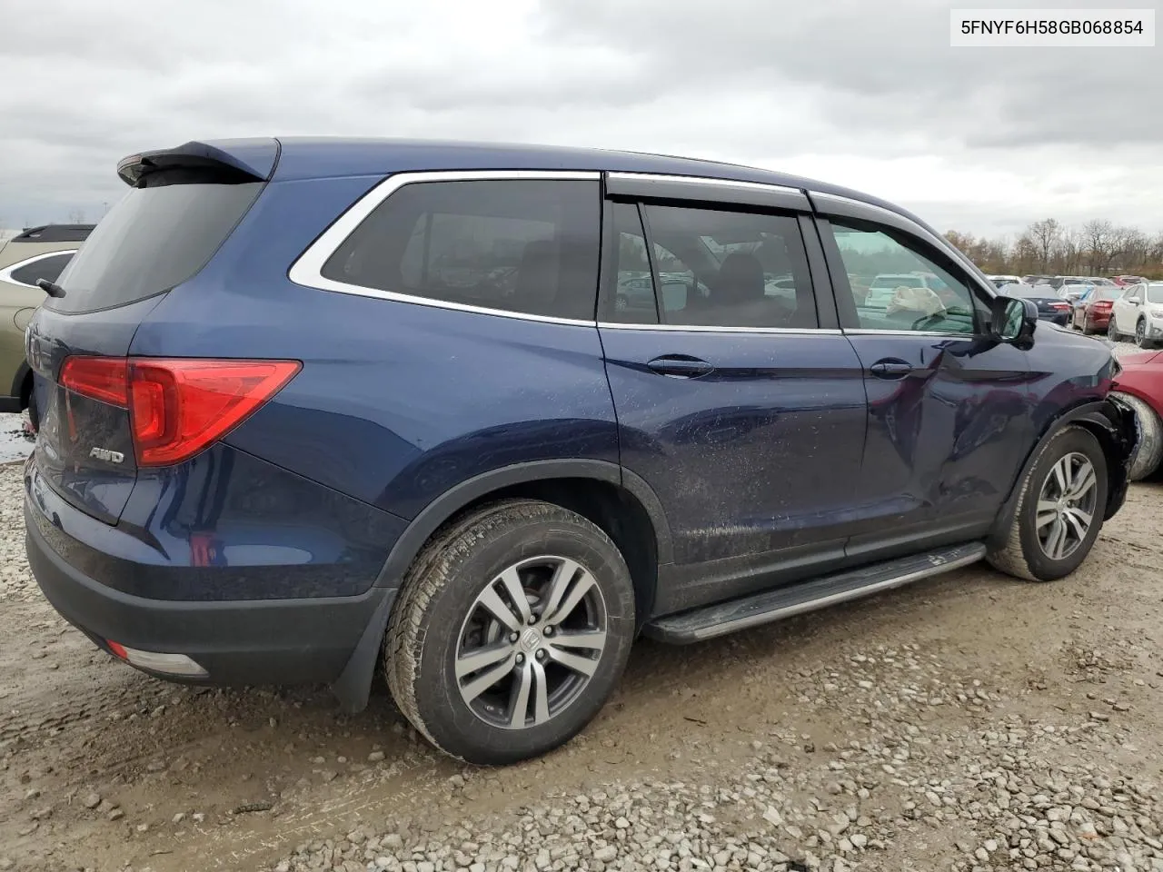 2016 Honda Pilot Exl VIN: 5FNYF6H58GB068854 Lot: 80656874