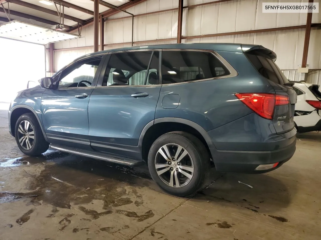 2016 Honda Pilot Exl VIN: 5FNYF6H5XGB017565 Lot: 80681044