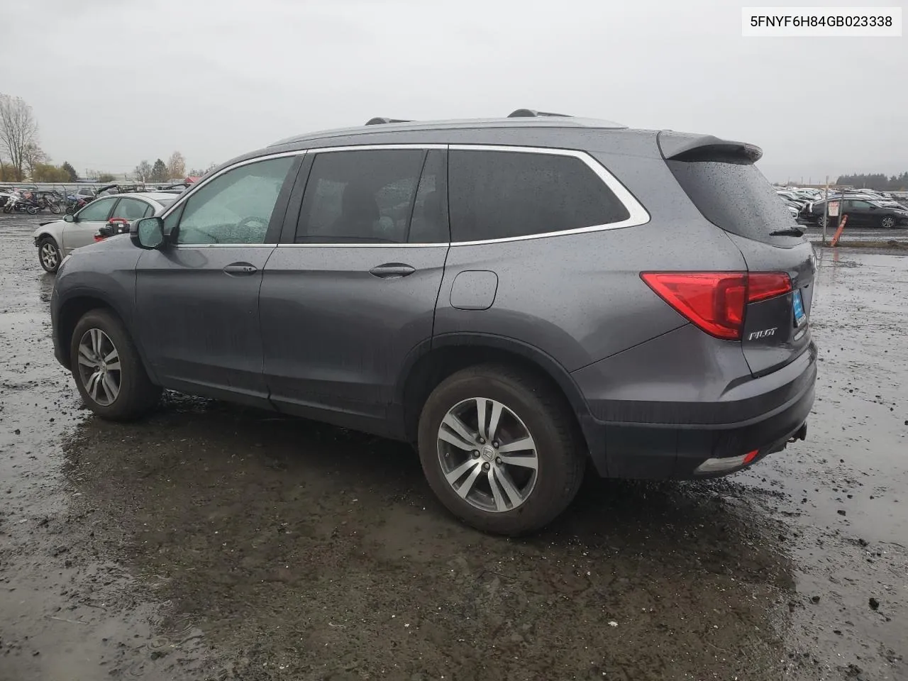 2016 Honda Pilot Exl VIN: 5FNYF6H84GB023338 Lot: 80727994