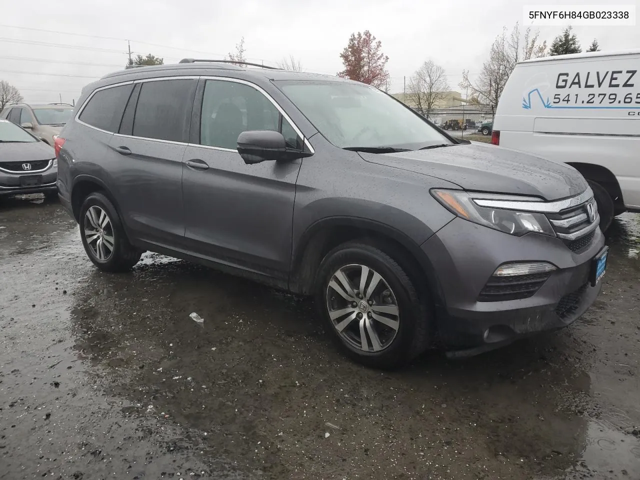 2016 Honda Pilot Exl VIN: 5FNYF6H84GB023338 Lot: 80727994