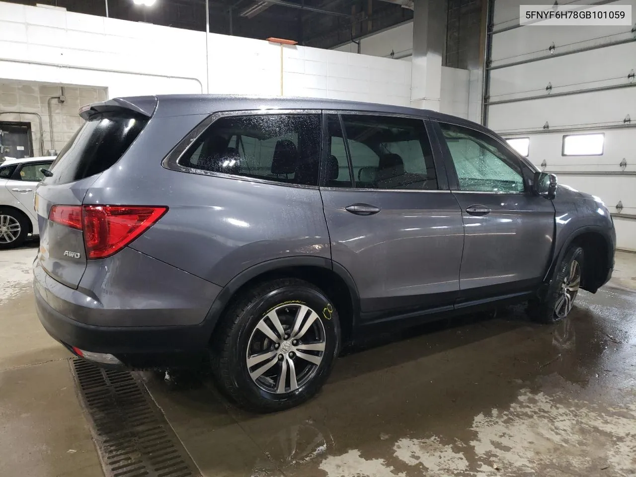 2016 Honda Pilot Exln VIN: 5FNYF6H78GB101059 Lot: 81024734