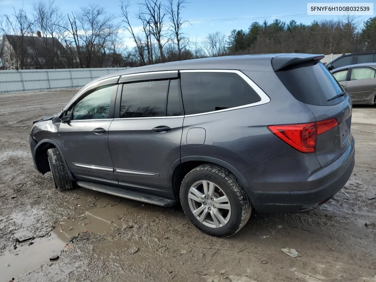 2016 Honda Pilot Lx VIN: 5FNYF6H10GB032539 Lot: 81426054