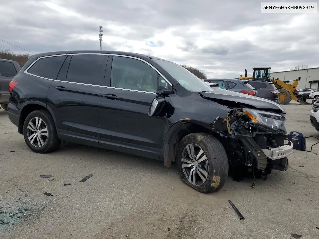 2017 Honda Pilot Exl VIN: 5FNYF6H5XHB093319 Lot: 46982334