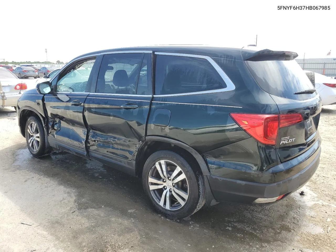 2017 Honda Pilot Ex VIN: 5FNYF6H37HB067985 Lot: 56252724