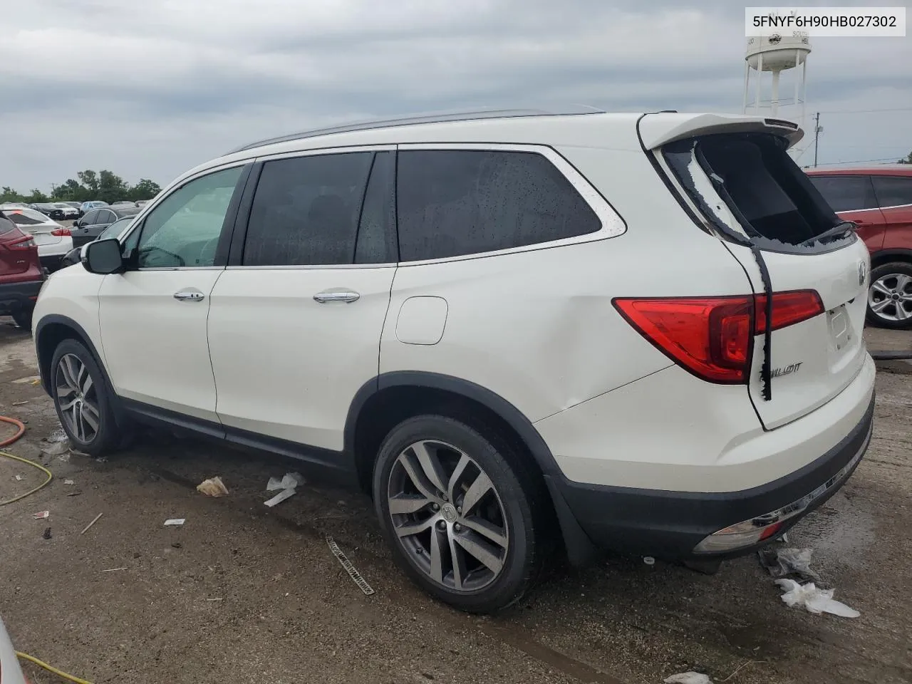 5FNYF6H90HB027302 2017 Honda Pilot Touring