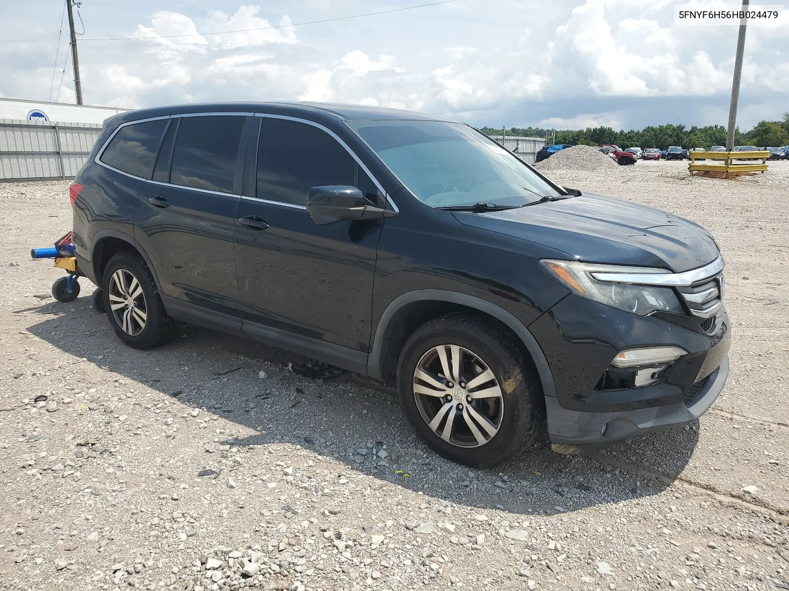 2017 Honda Pilot Exl VIN: 5FNYF6H56HB024479 Lot: 65027014