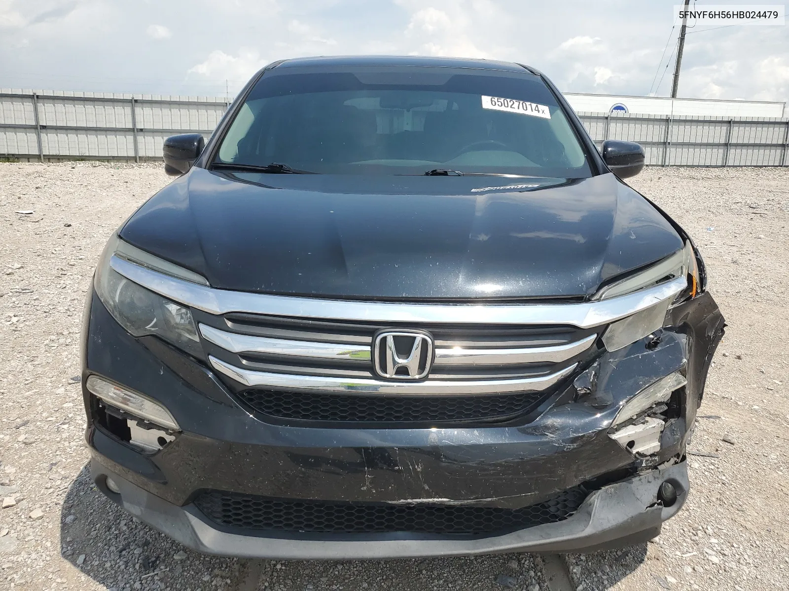 2017 Honda Pilot Exl VIN: 5FNYF6H56HB024479 Lot: 65027014