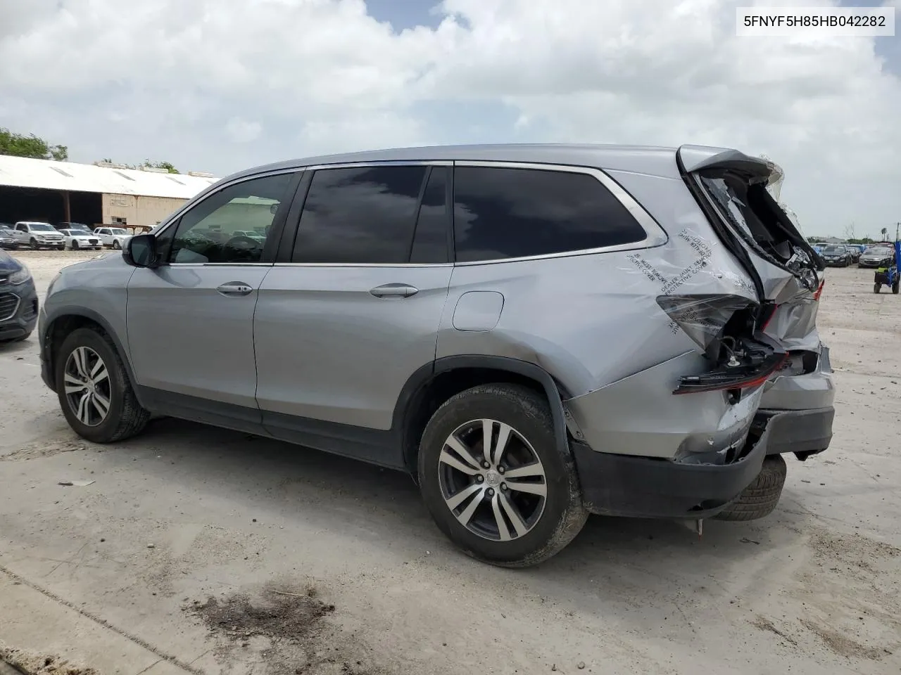 2017 Honda Pilot Exl VIN: 5FNYF5H85HB042282 Lot: 65478774