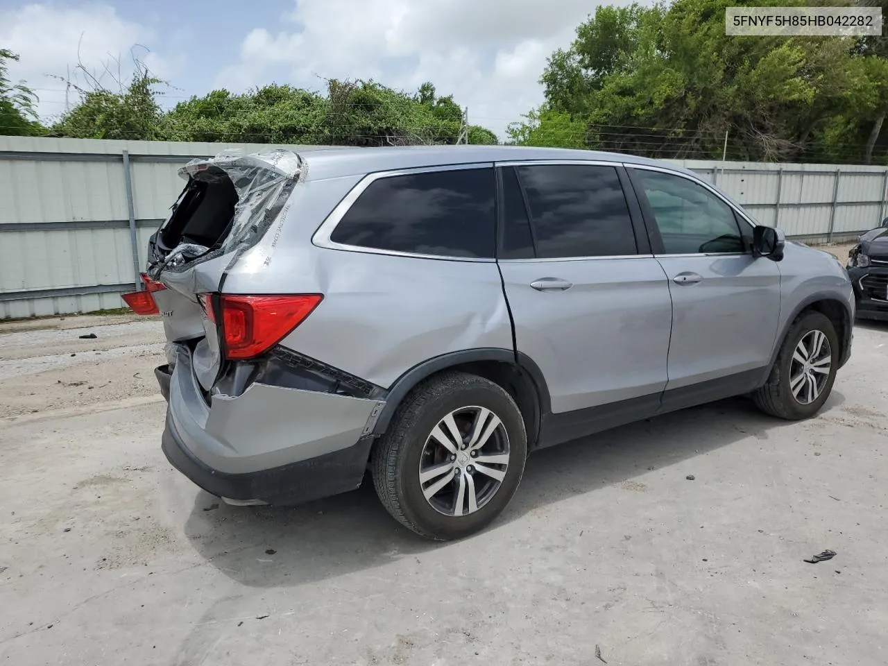 2017 Honda Pilot Exl VIN: 5FNYF5H85HB042282 Lot: 65478774