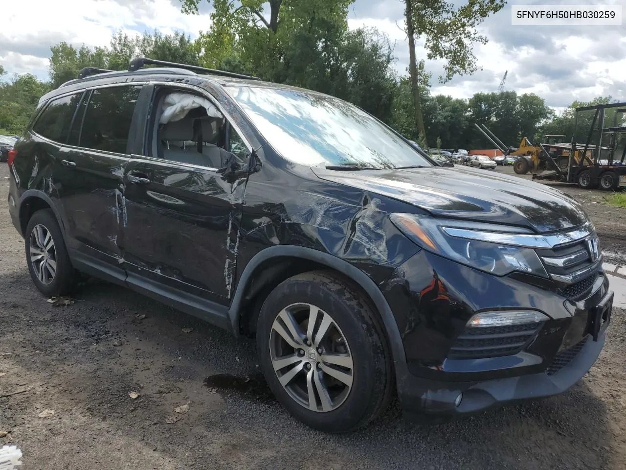 2017 Honda Pilot Exl VIN: 5FNYF6H50HB030259 Lot: 67032554