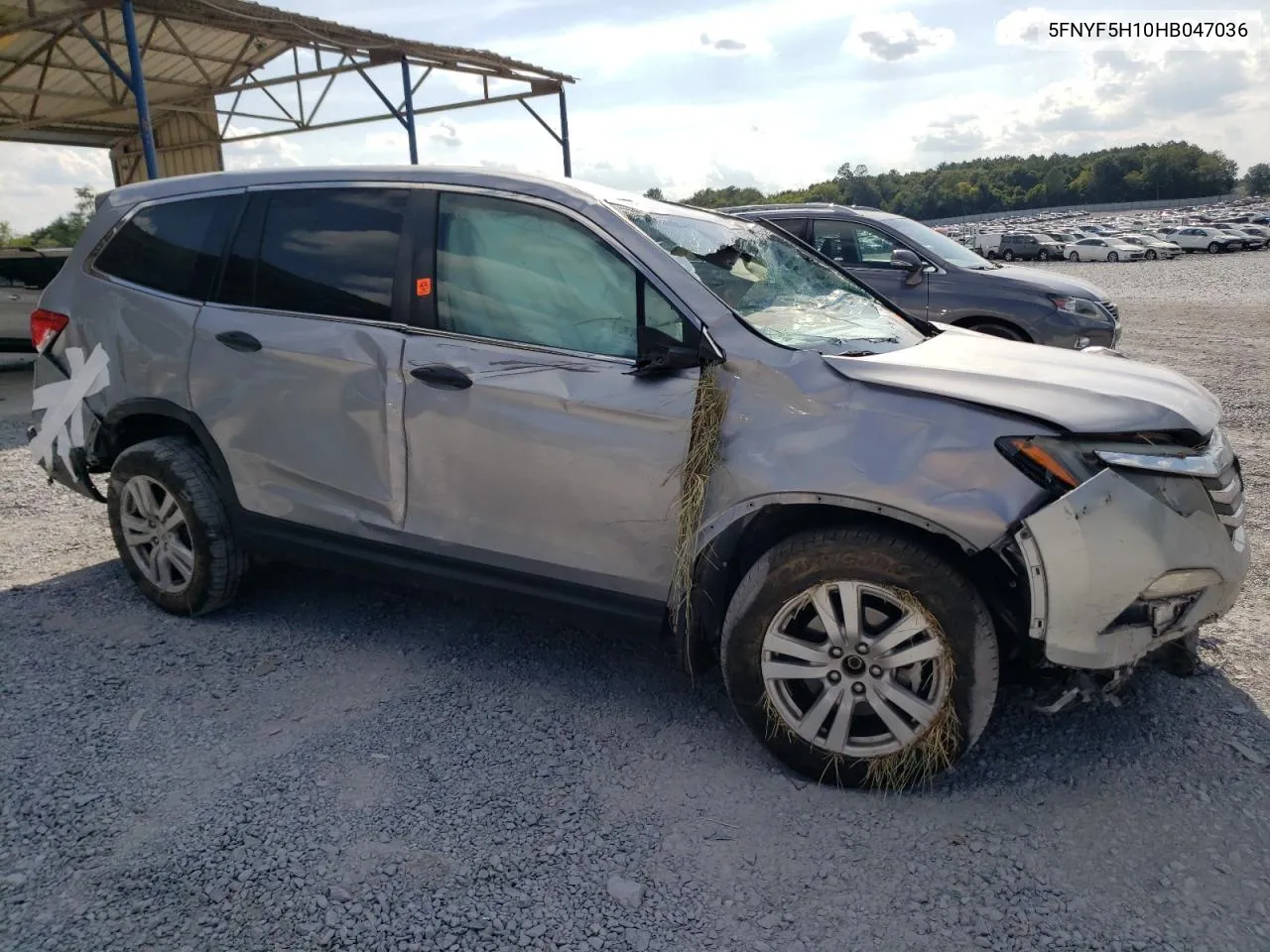 5FNYF5H10HB047036 2017 Honda Pilot Lx