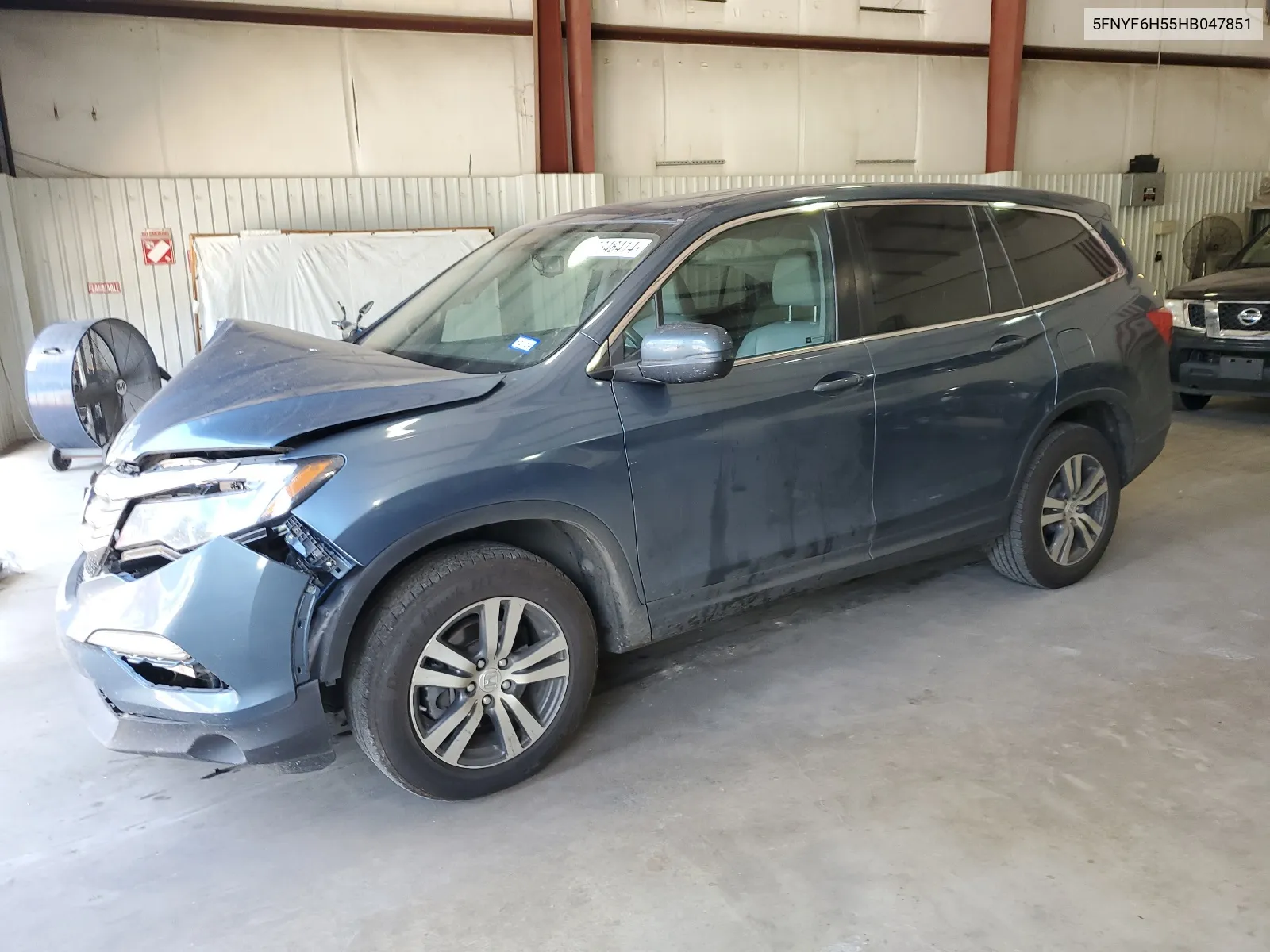 5FNYF6H55HB047851 2017 Honda Pilot Exl