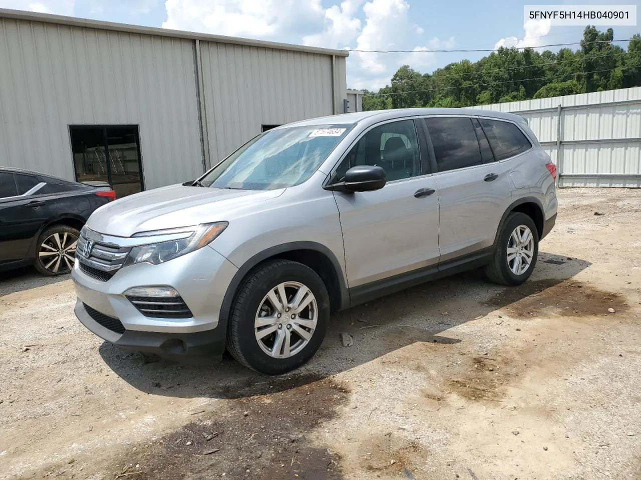 5FNYF5H14HB040901 2017 Honda Pilot Lx