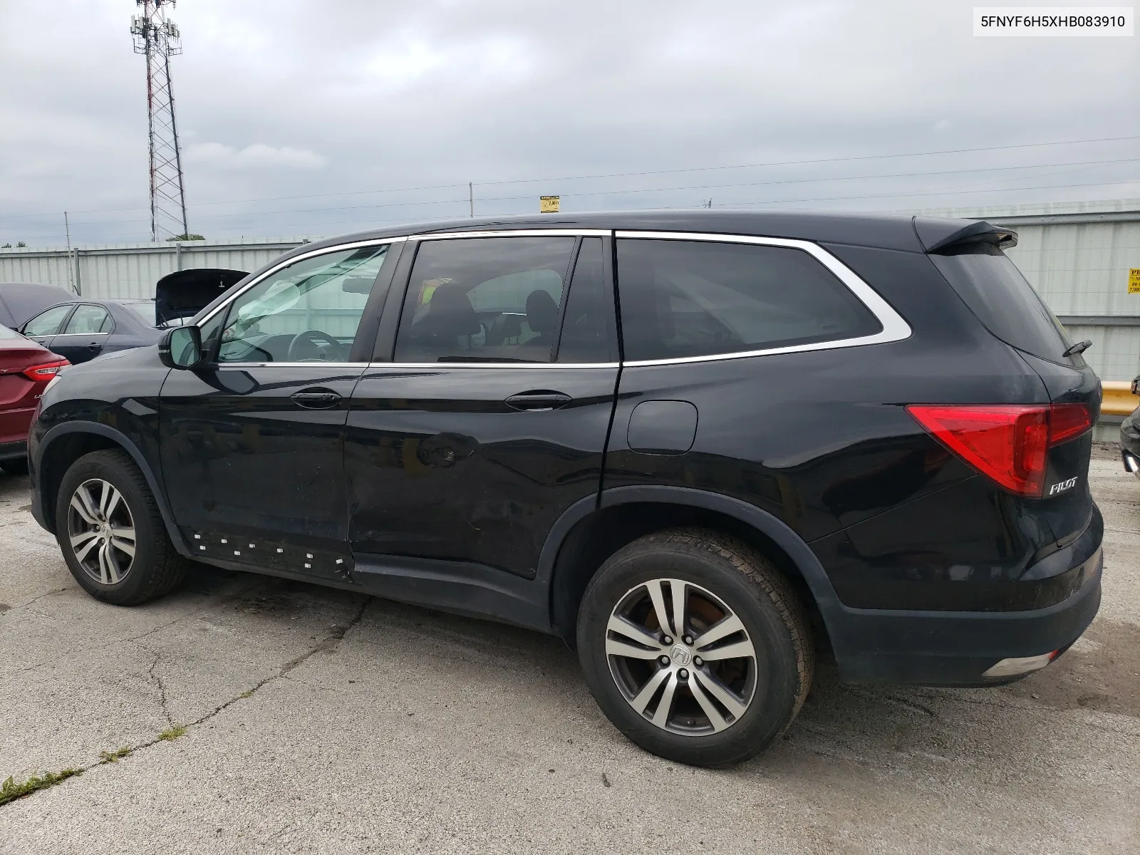 5FNYF6H5XHB083910 2017 Honda Pilot Exl