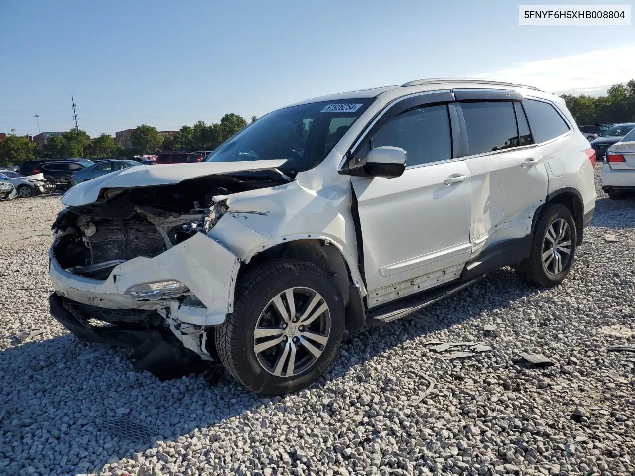 2017 Honda Pilot Exl VIN: 5FNYF6H5XHB008804 Lot: 67926254