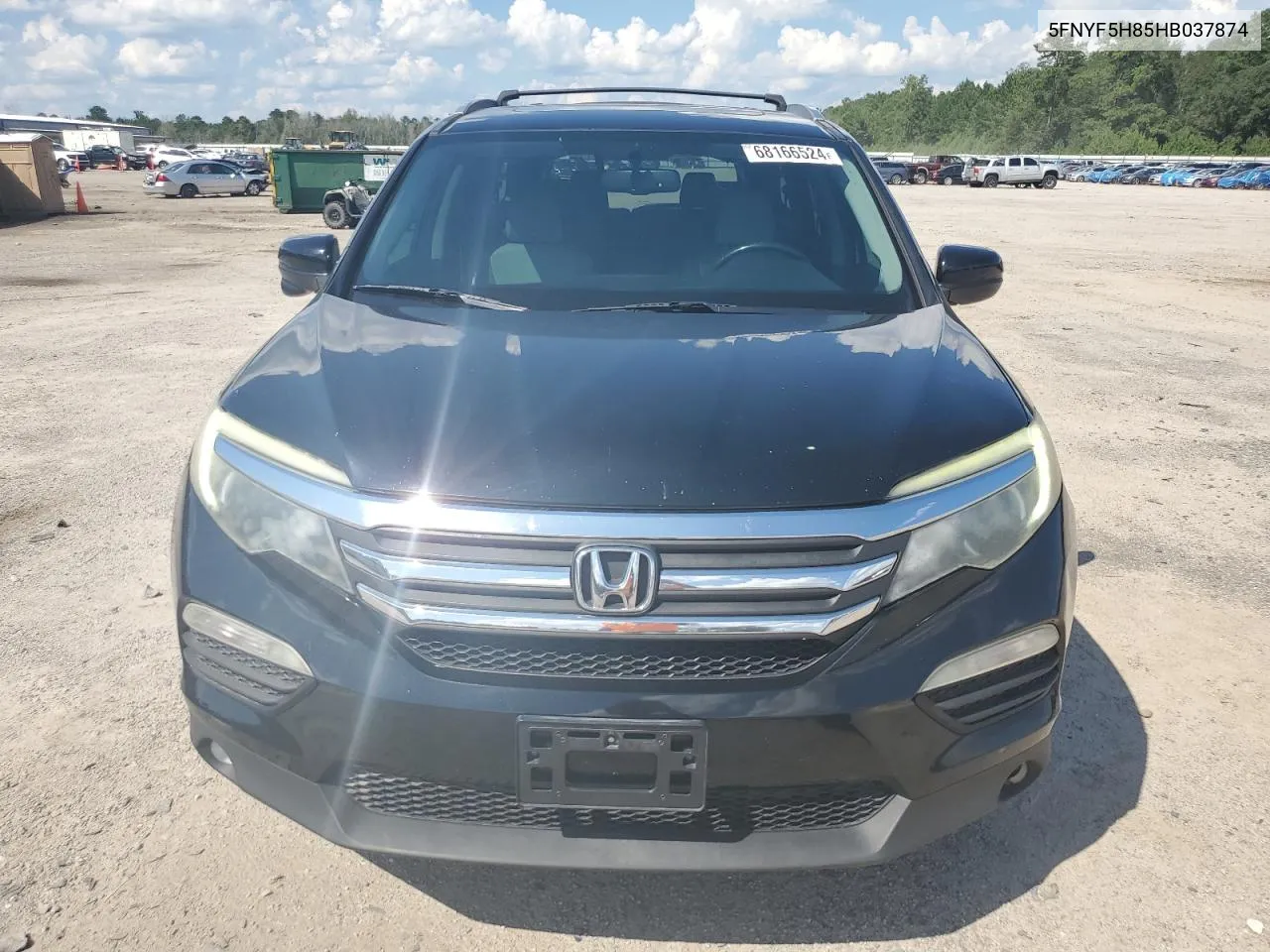 5FNYF5H85HB037874 2017 Honda Pilot Exl