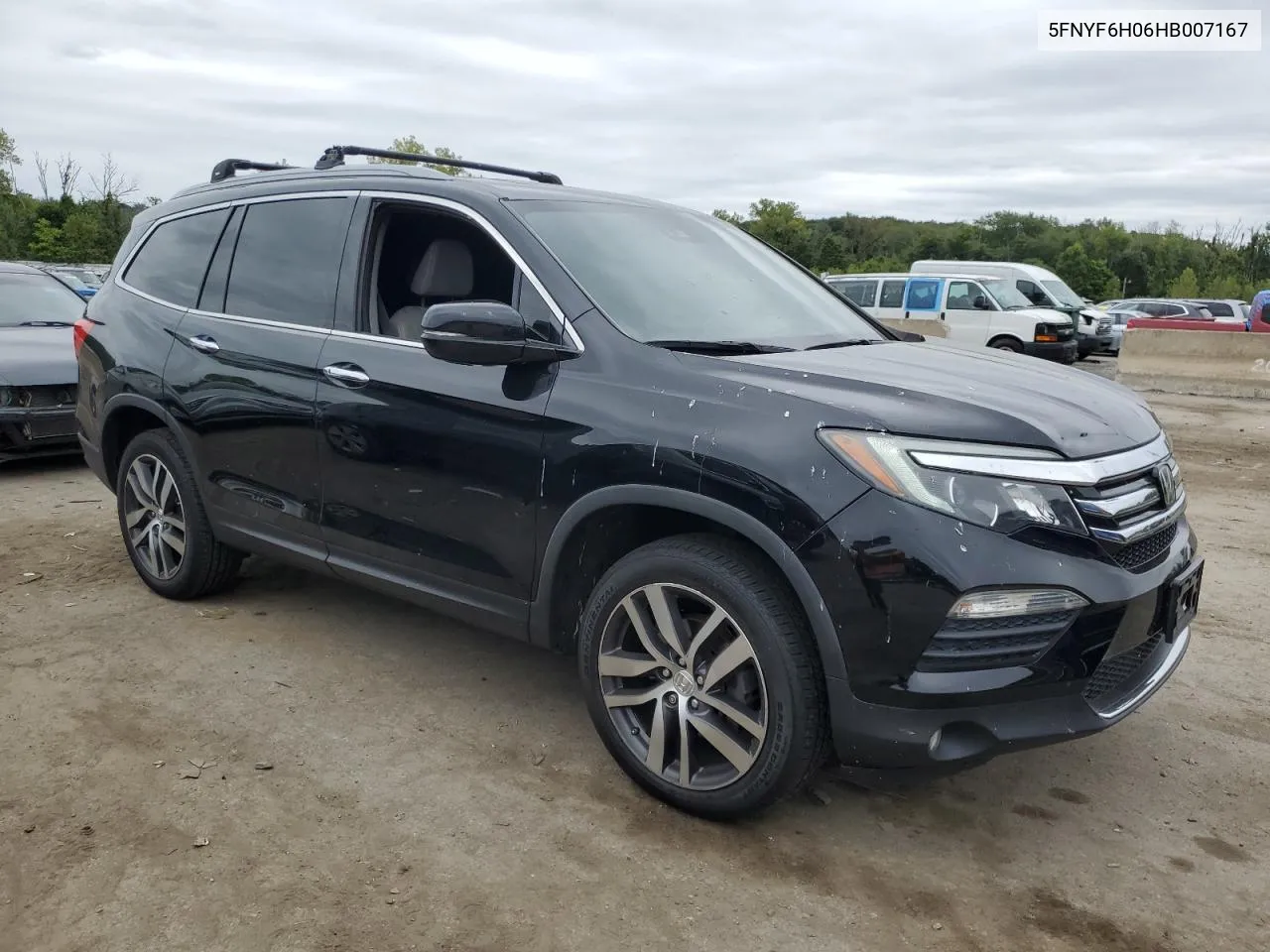 2017 Honda Pilot Elite VIN: 5FNYF6H06HB007167 Lot: 69049924