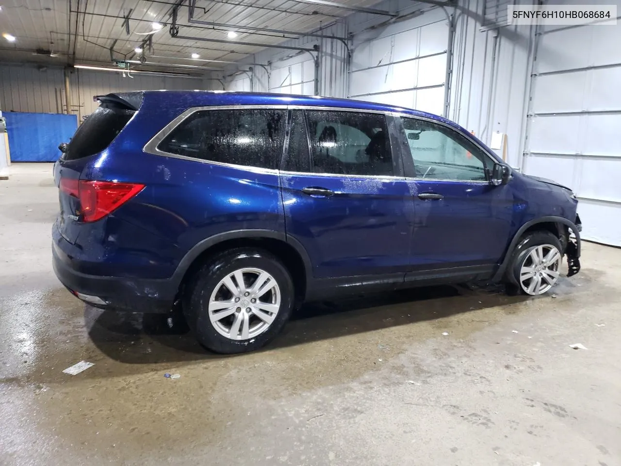 5FNYF6H10HB068684 2017 Honda Pilot Lx