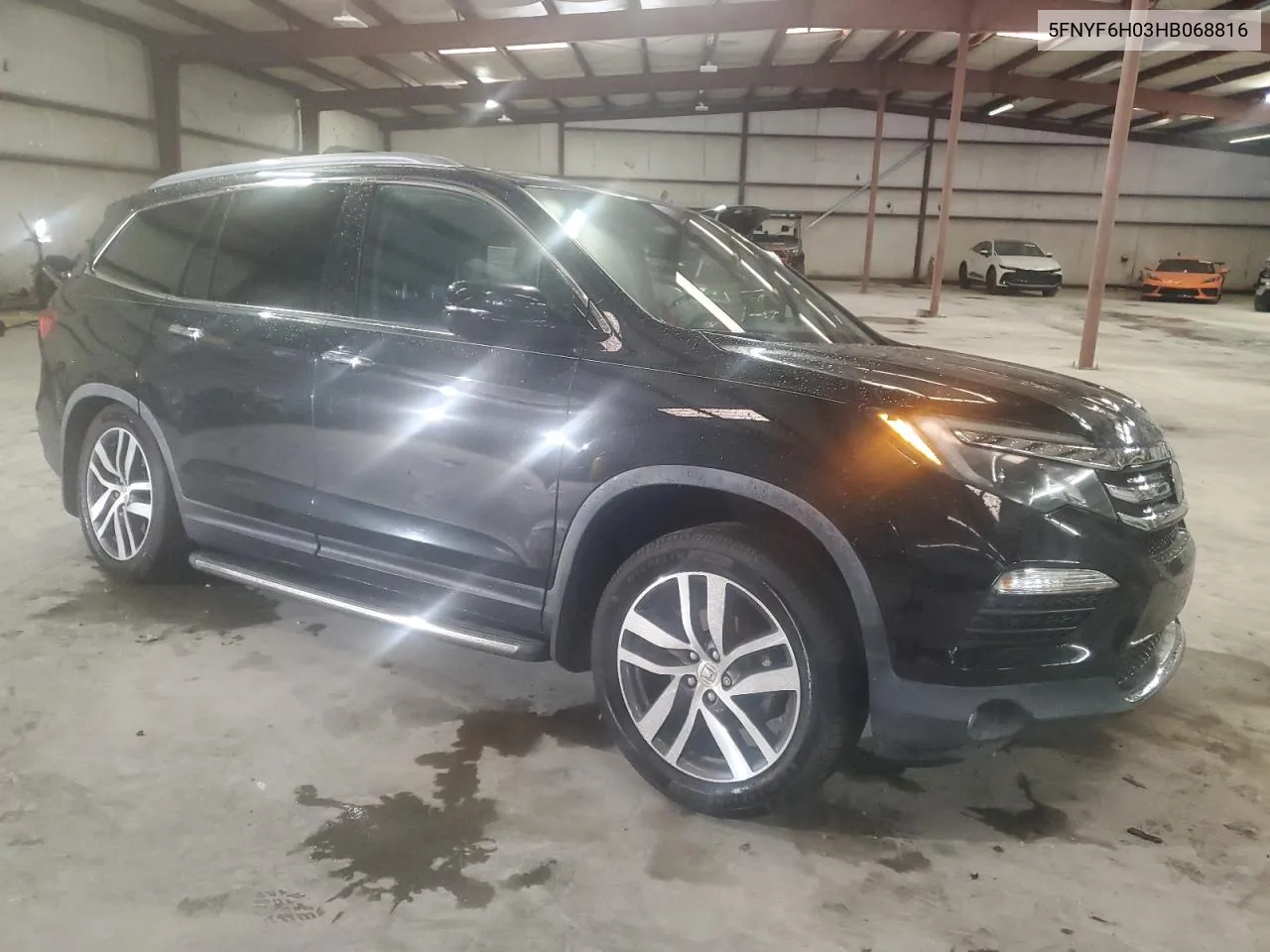 2017 Honda Pilot Elite VIN: 5FNYF6H03HB068816 Lot: 70519484