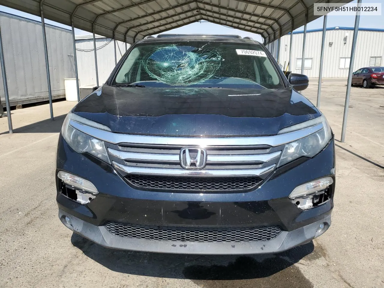 5FNYF5H51HB012234 2017 Honda Pilot Exl