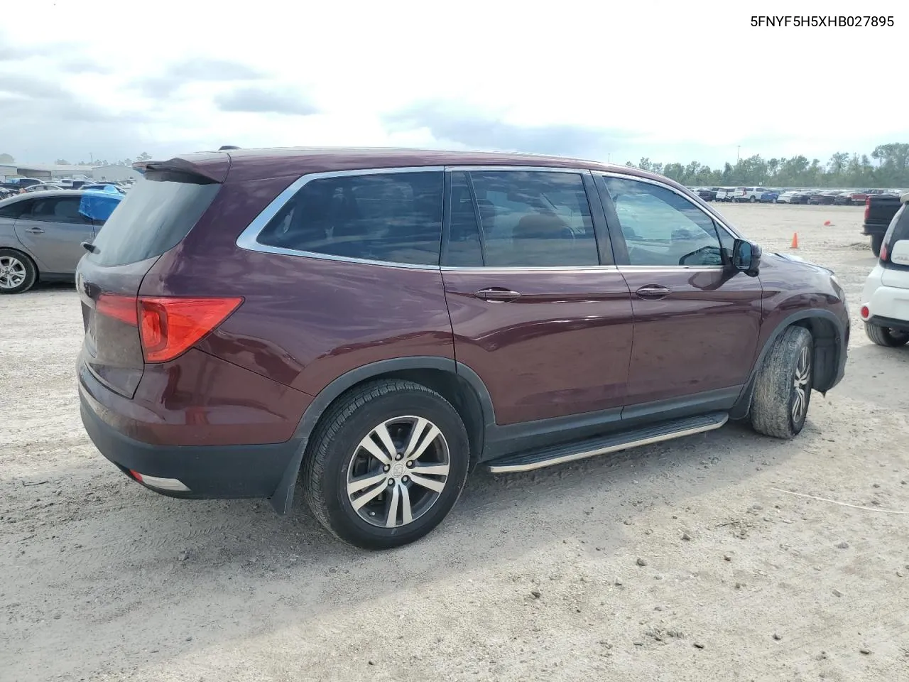 2017 Honda Pilot Exl VIN: 5FNYF5H5XHB027895 Lot: 70726924