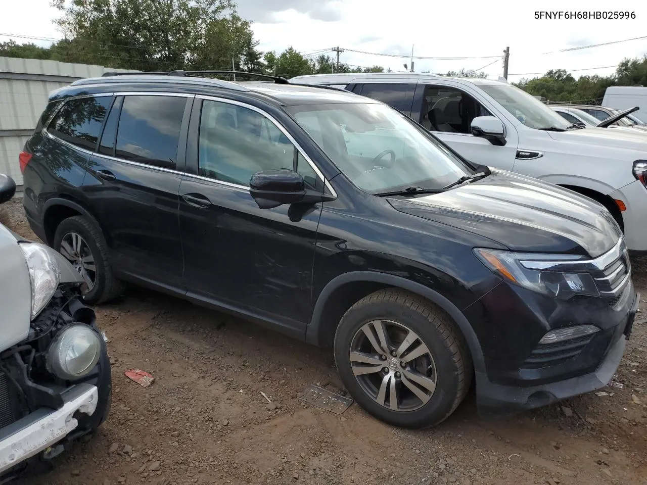 2017 Honda Pilot Exl VIN: 5FNYF6H68HB025996 Lot: 71229374