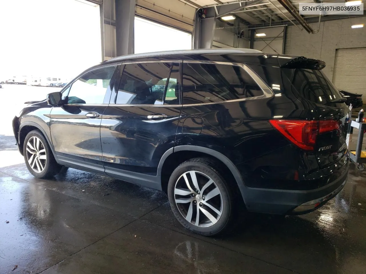 2017 Honda Pilot Touring VIN: 5FNYF6H97HB036935 Lot: 71757334