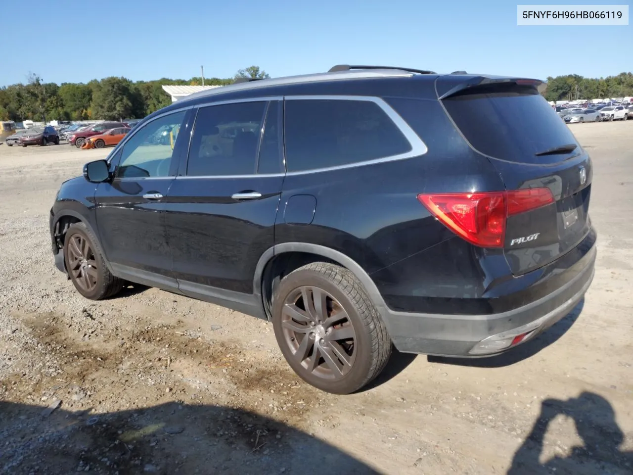 2017 Honda Pilot Touring VIN: 5FNYF6H96HB066119 Lot: 75182694