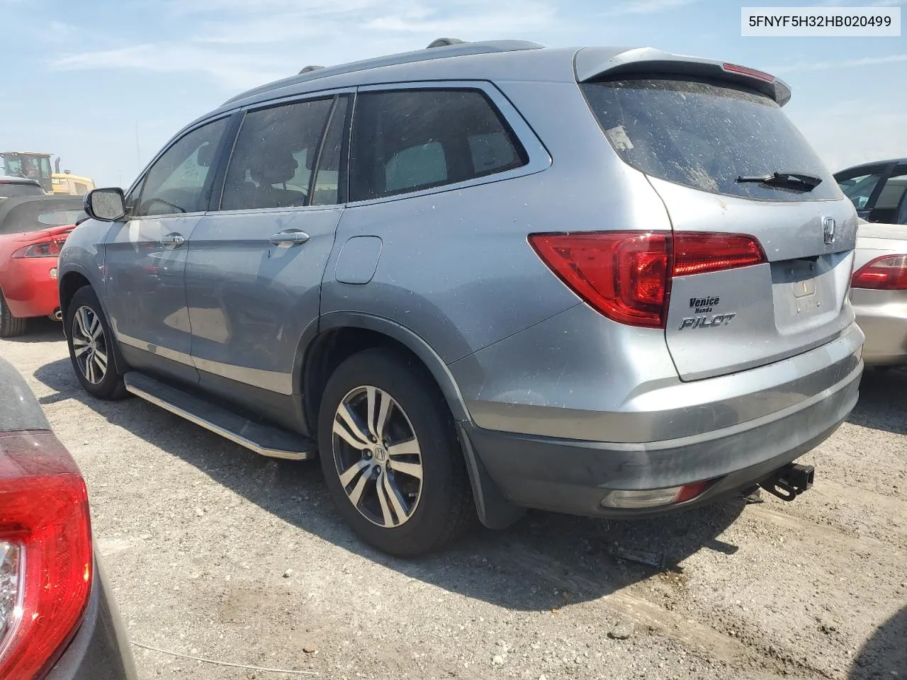 2017 Honda Pilot Ex VIN: 5FNYF5H32HB020499 Lot: 76205124