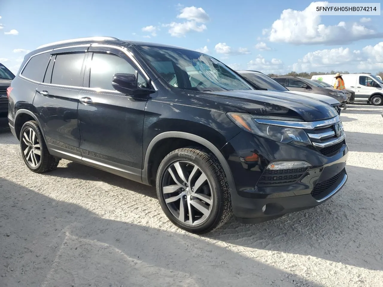 5FNYF6H05HB074214 2017 Honda Pilot Elite