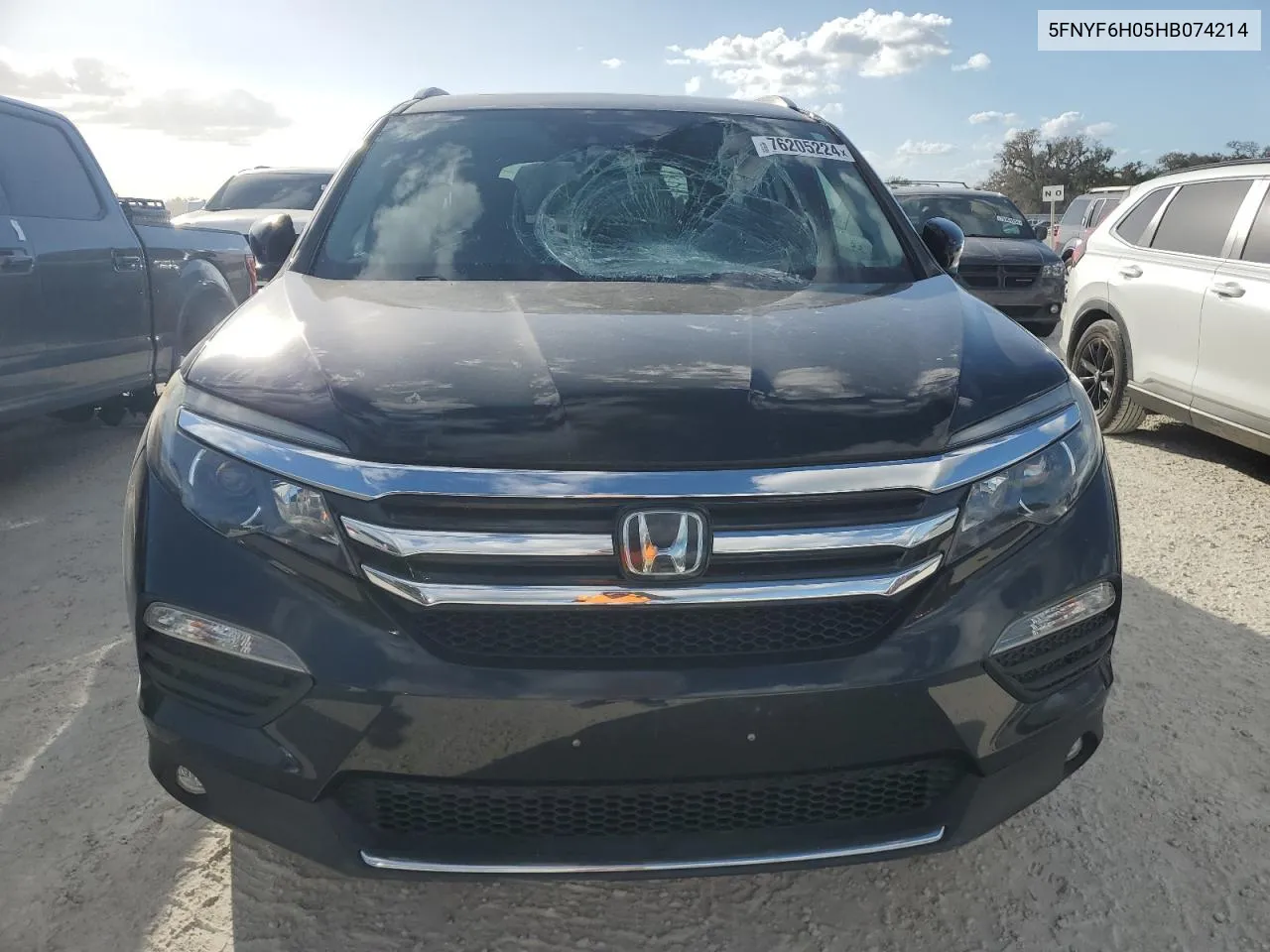 5FNYF6H05HB074214 2017 Honda Pilot Elite