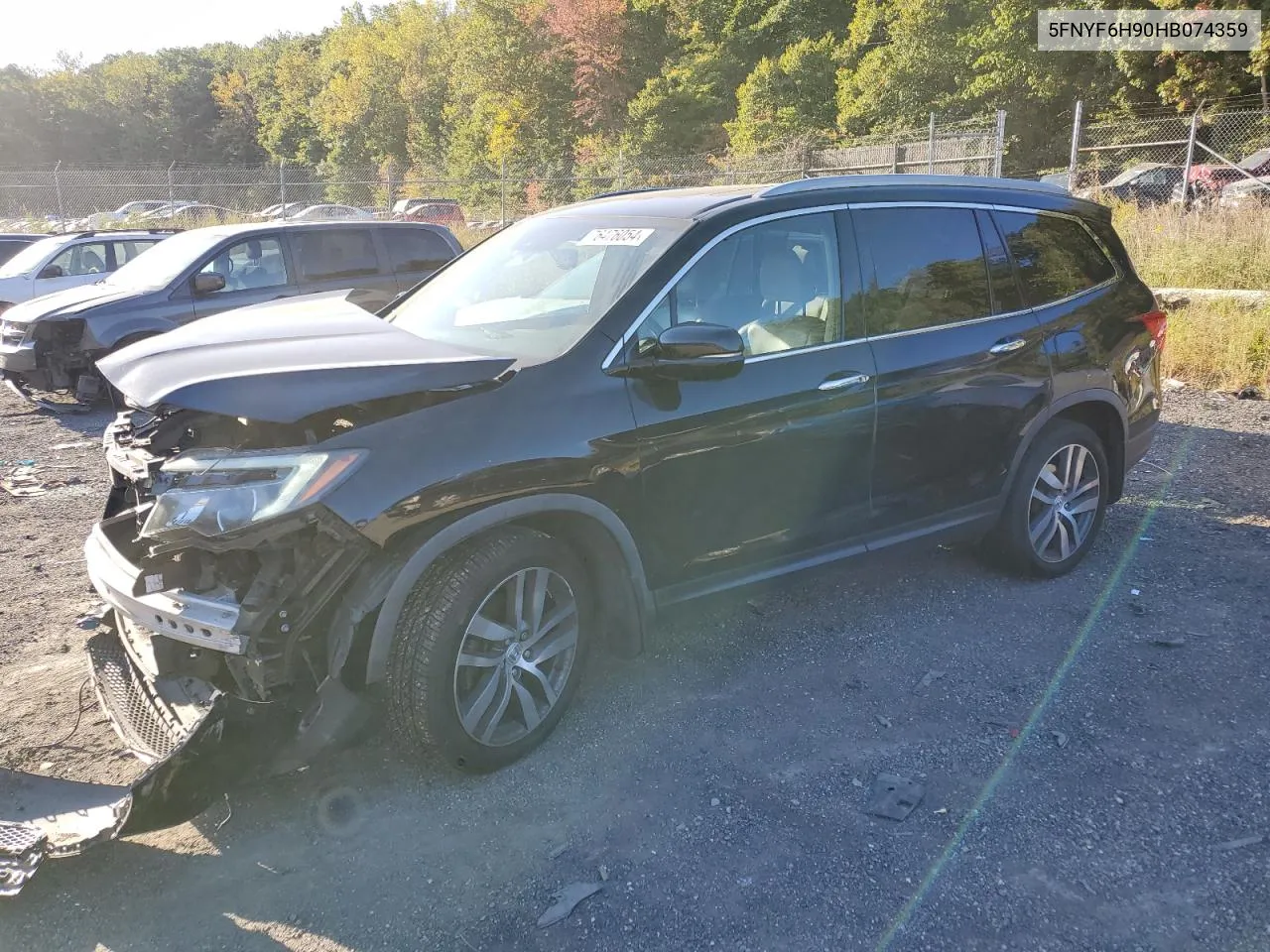 5FNYF6H90HB074359 2017 Honda Pilot Touring