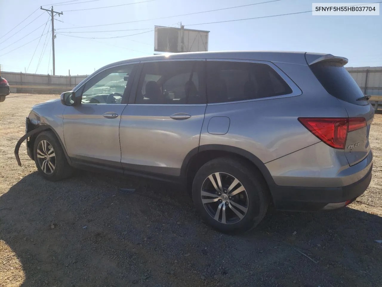 5FNYF5H55HB037704 2017 Honda Pilot Exl