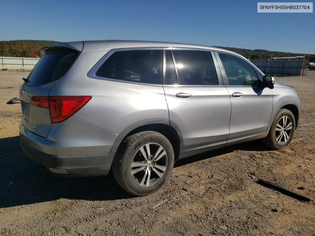 2017 Honda Pilot Exl VIN: 5FNYF5H55HB037704 Lot: 77230664