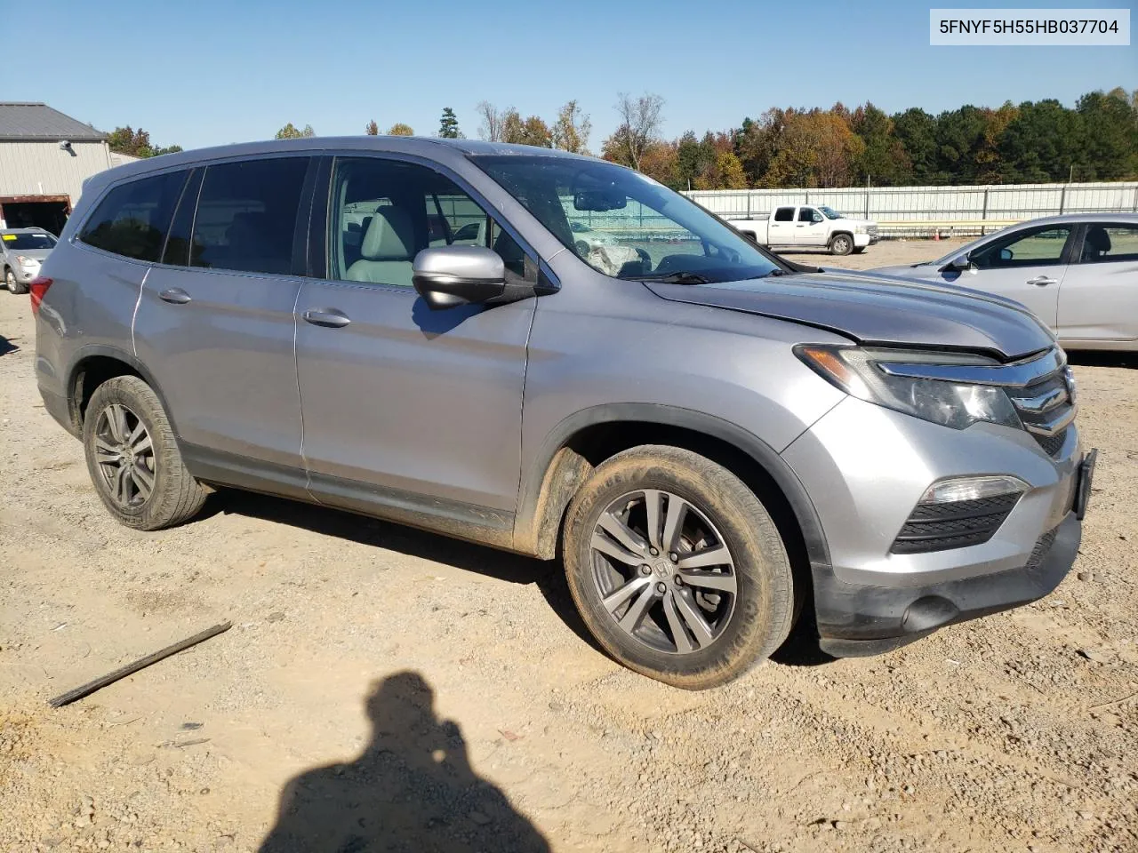 5FNYF5H55HB037704 2017 Honda Pilot Exl