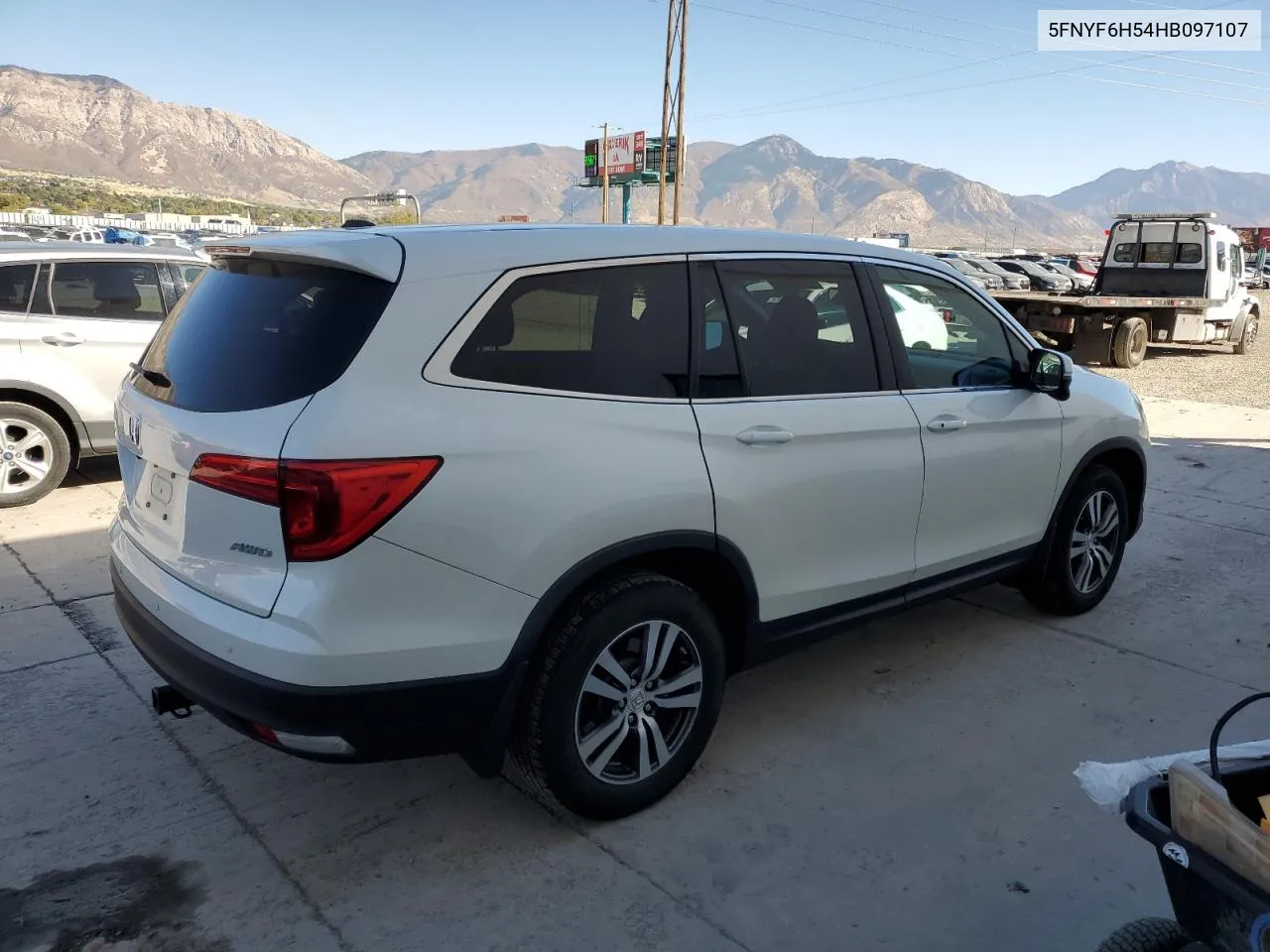 2017 Honda Pilot Exl VIN: 5FNYF6H54HB097107 Lot: 77613844