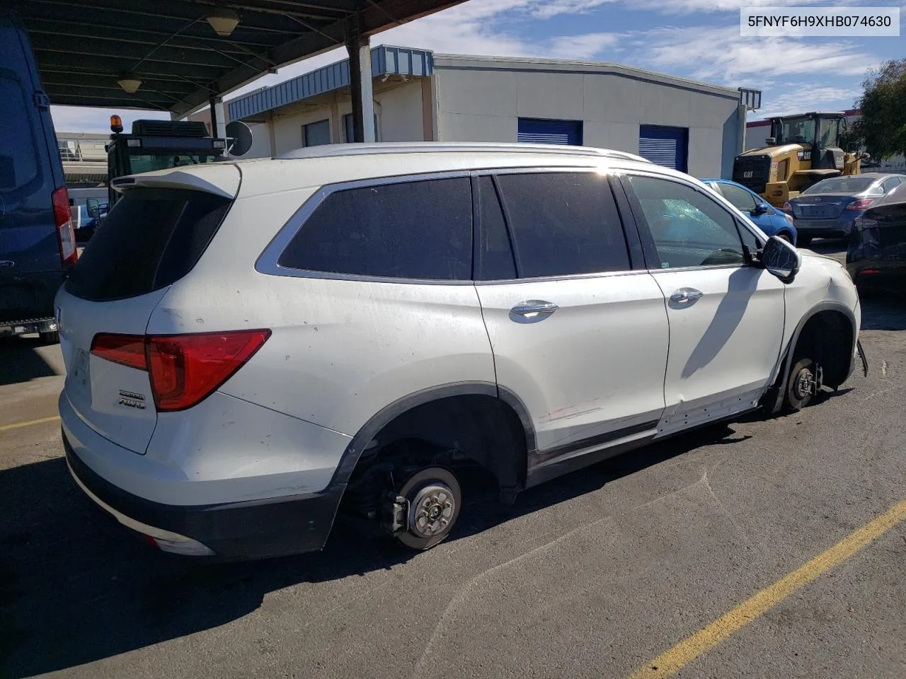 2017 Honda Pilot Touring VIN: 5FNYF6H9XHB074630 Lot: 78755114