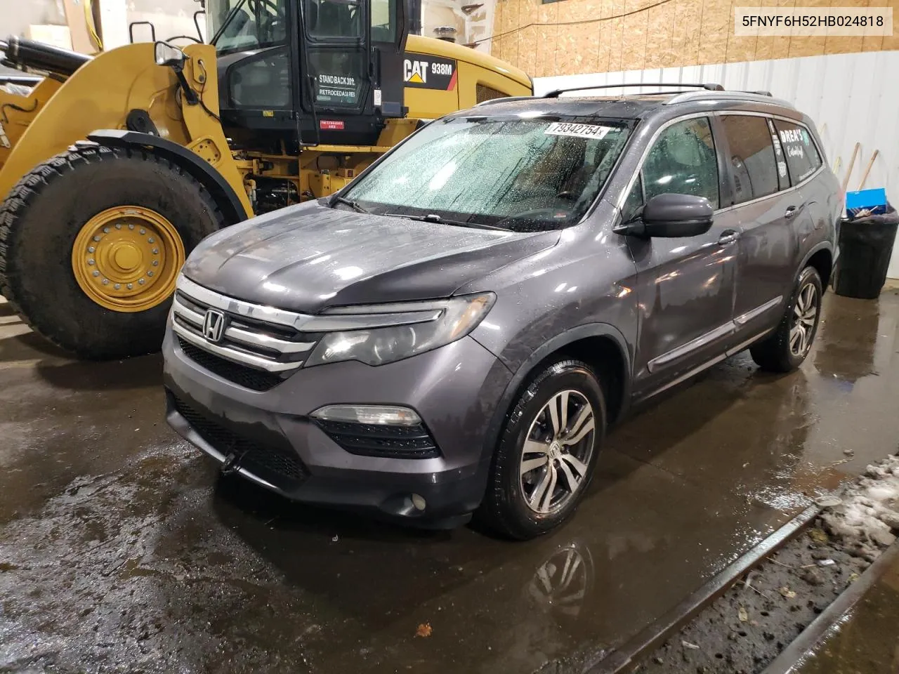 2017 Honda Pilot Exl VIN: 5FNYF6H52HB024818 Lot: 79342754