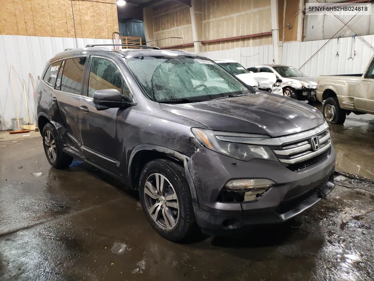 2017 Honda Pilot Exl VIN: 5FNYF6H52HB024818 Lot: 79342754