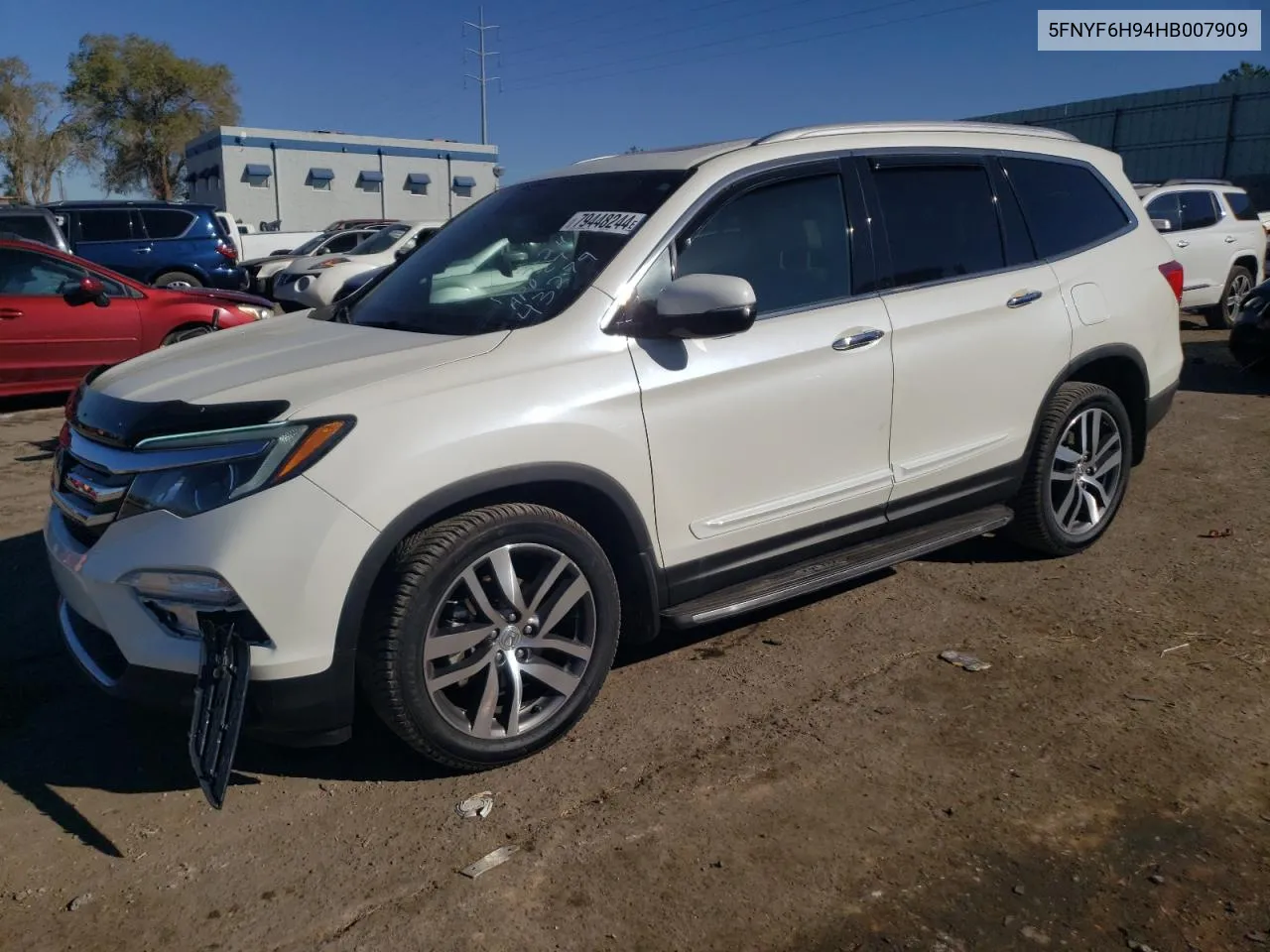 2017 Honda Pilot Touring VIN: 5FNYF6H94HB007909 Lot: 79448244