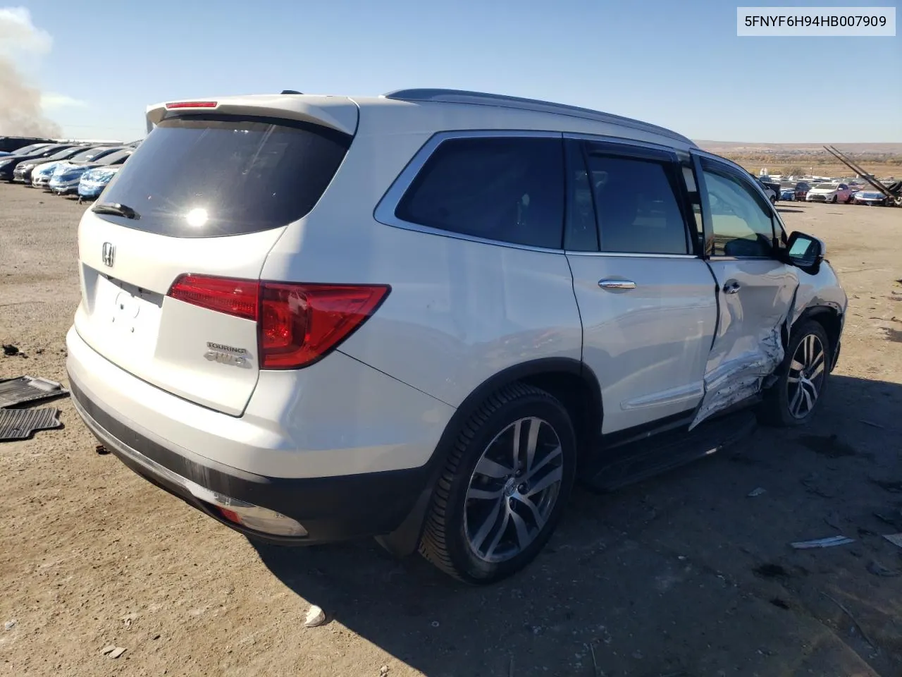 2017 Honda Pilot Touring VIN: 5FNYF6H94HB007909 Lot: 79448244