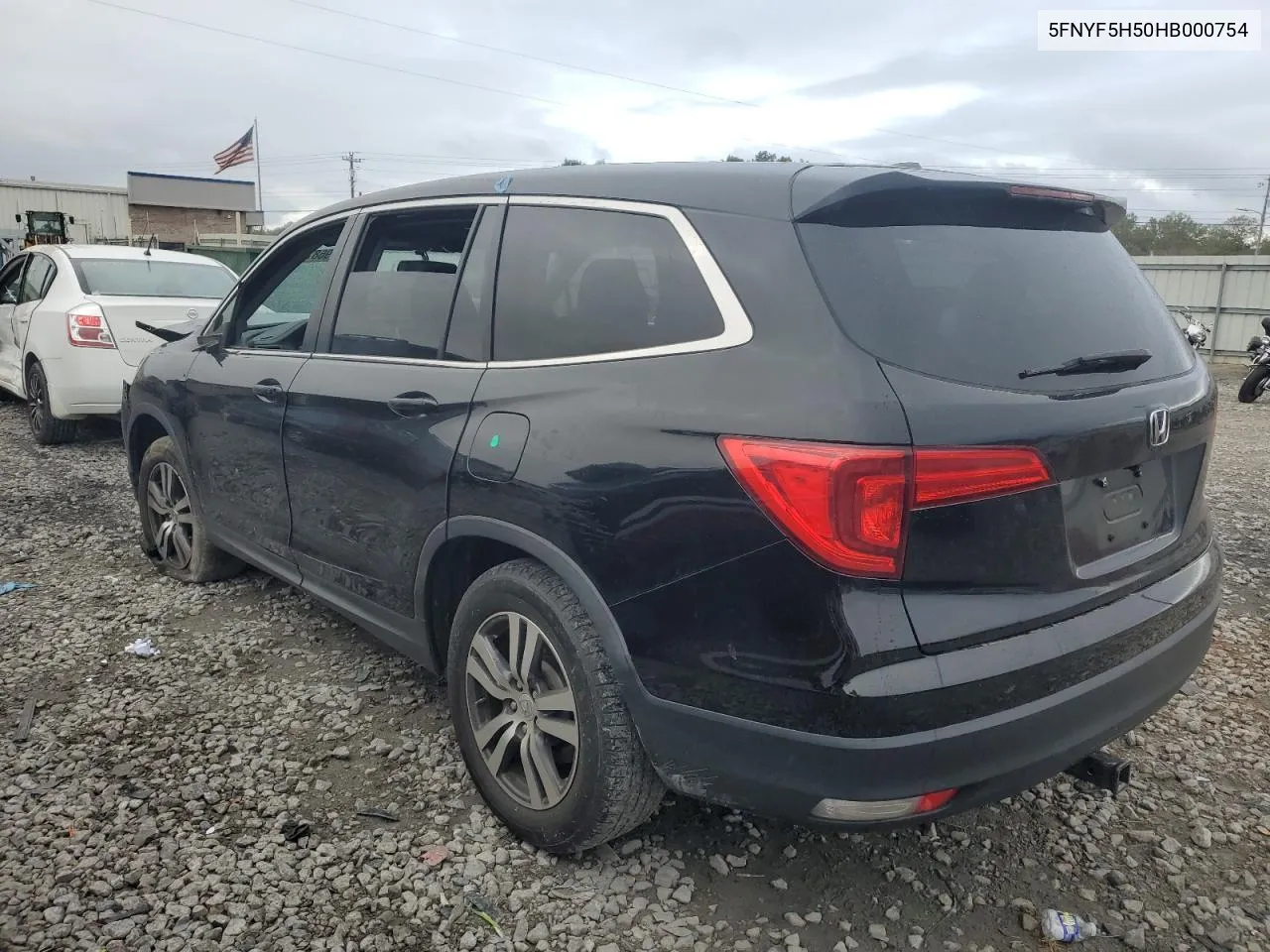 2017 Honda Pilot Exl VIN: 5FNYF5H50HB000754 Lot: 79687394