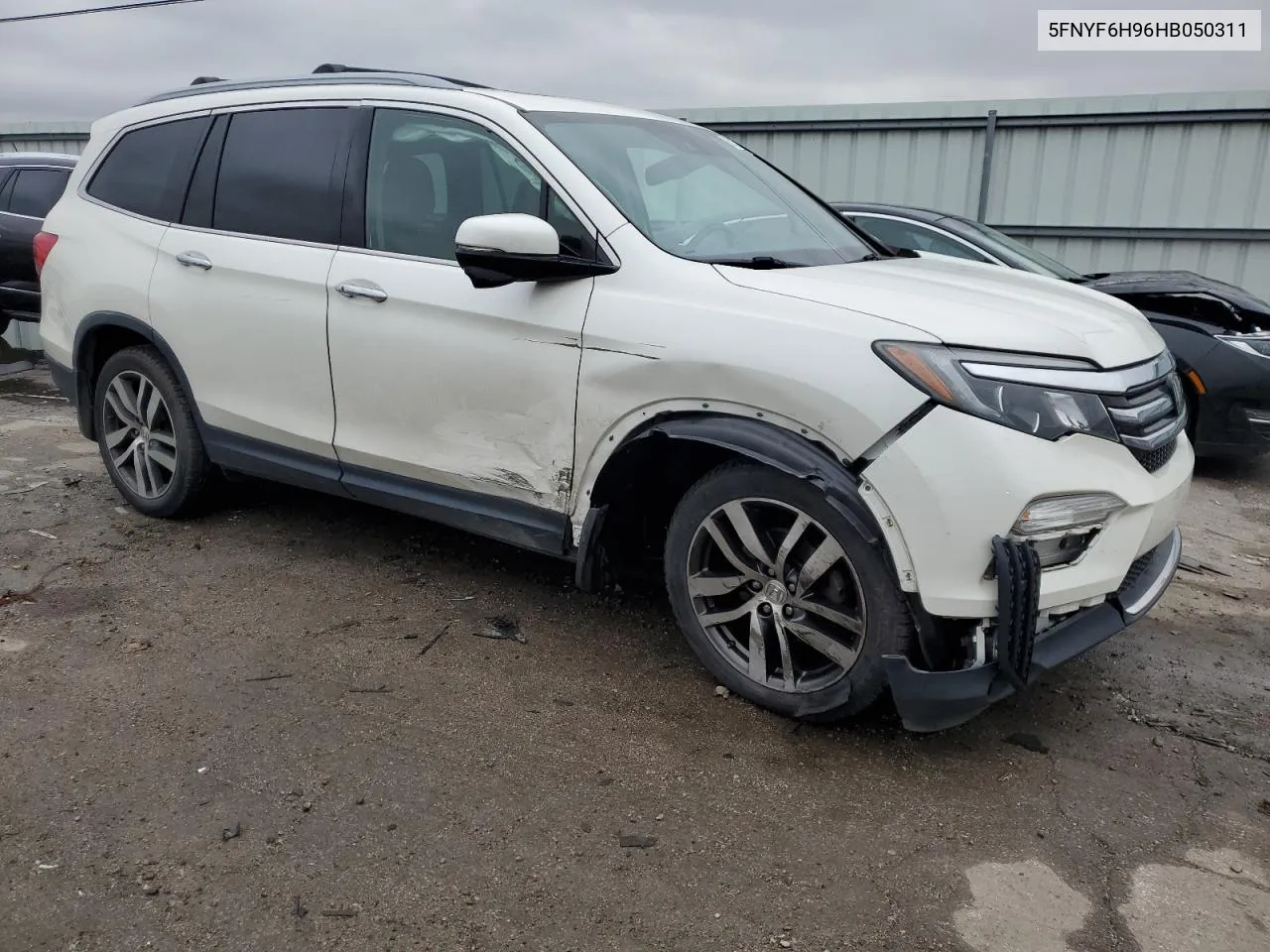 2017 Honda Pilot Touring VIN: 5FNYF6H96HB050311 Lot: 80717244