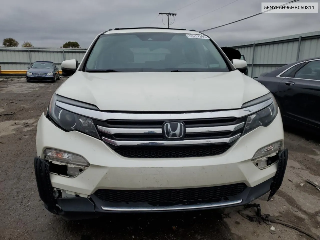 2017 Honda Pilot Touring VIN: 5FNYF6H96HB050311 Lot: 80717244