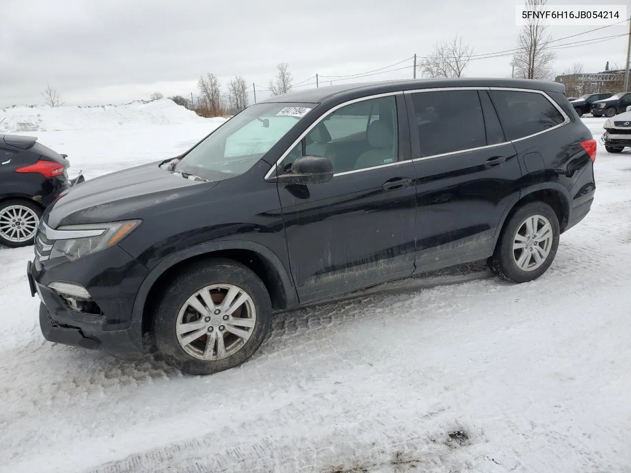 2018 Honda Pilot Lx VIN: 5FNYF6H16JB054214 Lot: 40471994