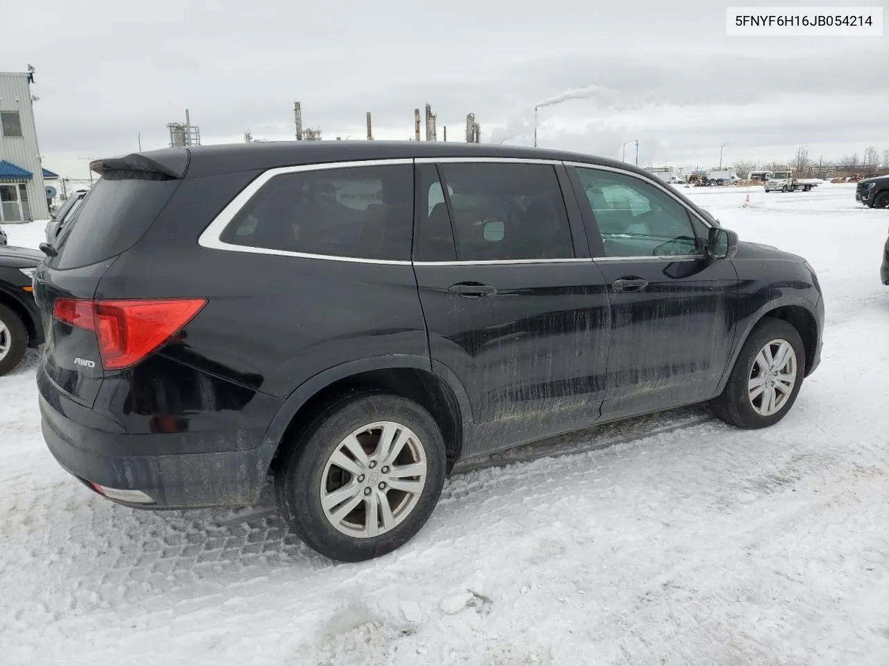 2018 Honda Pilot Lx VIN: 5FNYF6H16JB054214 Lot: 40471994