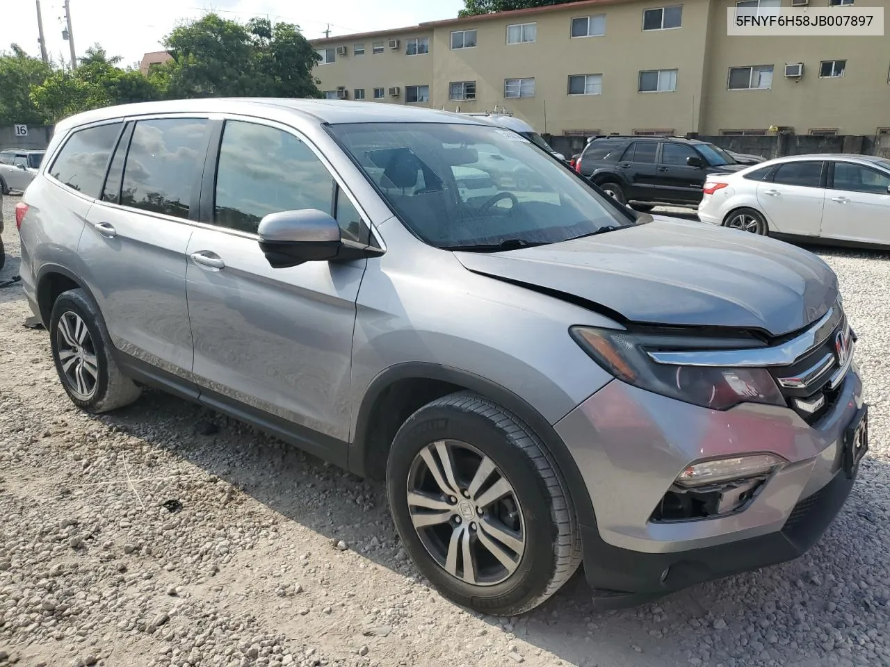 2018 Honda Pilot Exl VIN: 5FNYF6H58JB007897 Lot: 54531144