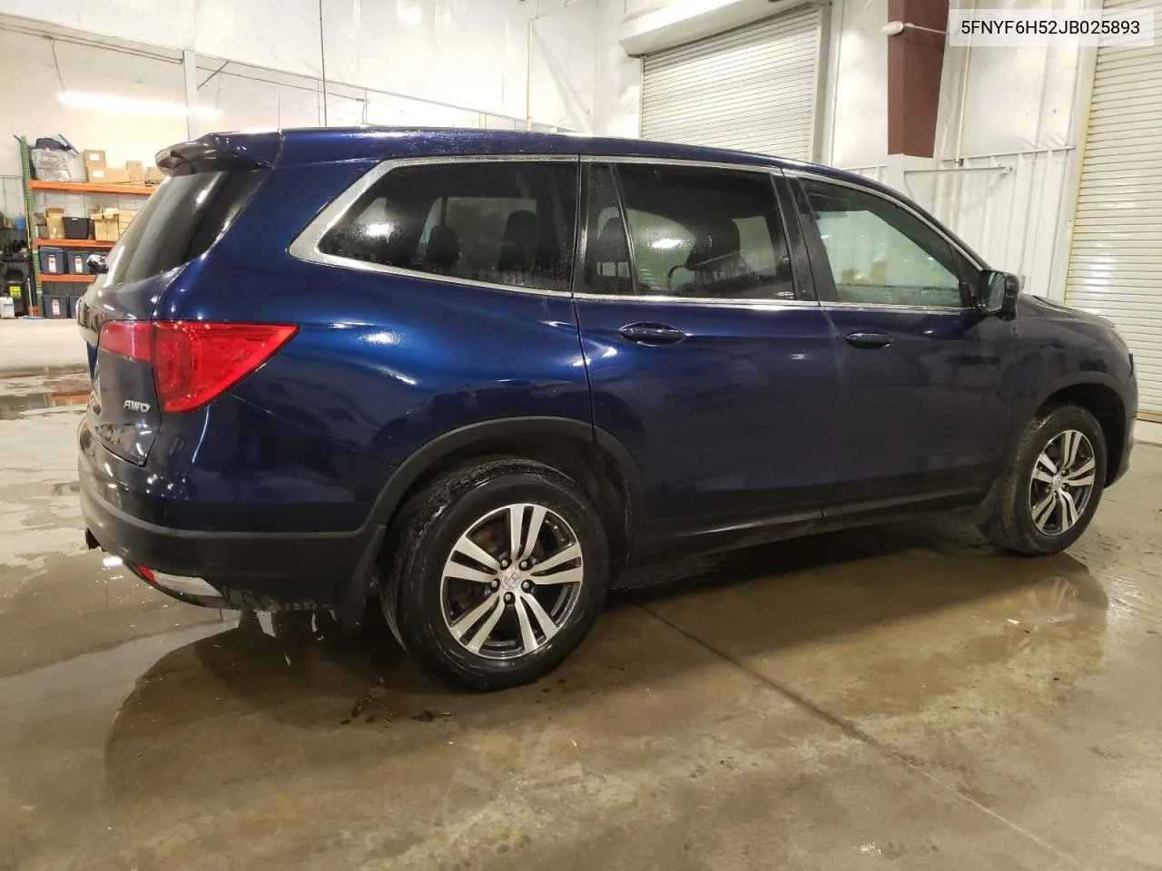 2018 Honda Pilot Exl VIN: 5FNYF6H52JB025893 Lot: 55091324