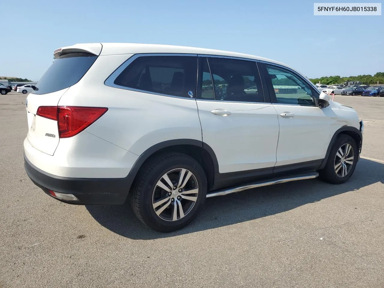 2018 Honda Pilot Exl VIN: 5FNYF6H60JB015338 Lot: 57041854