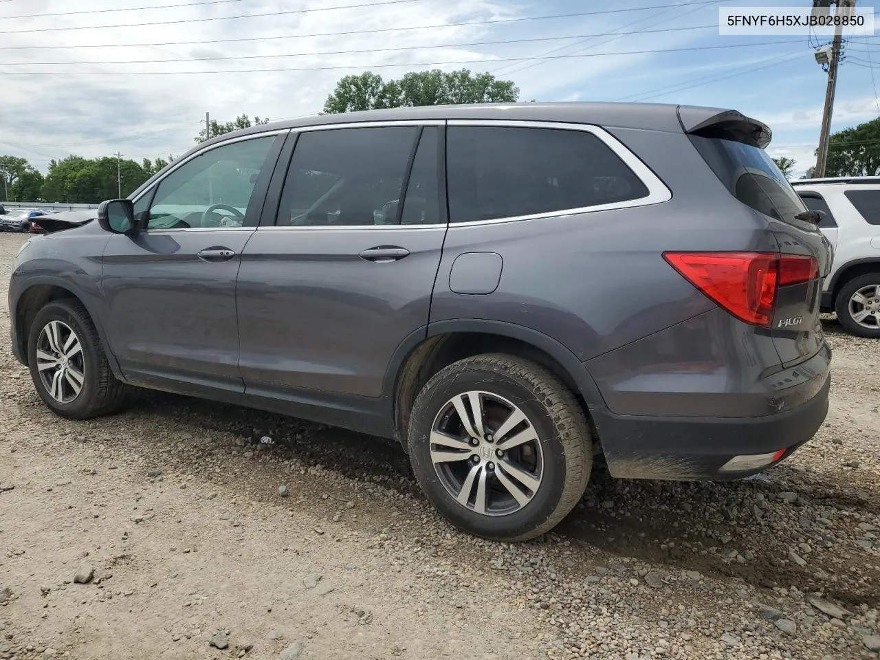 5FNYF6H5XJB028850 2018 Honda Pilot Exl